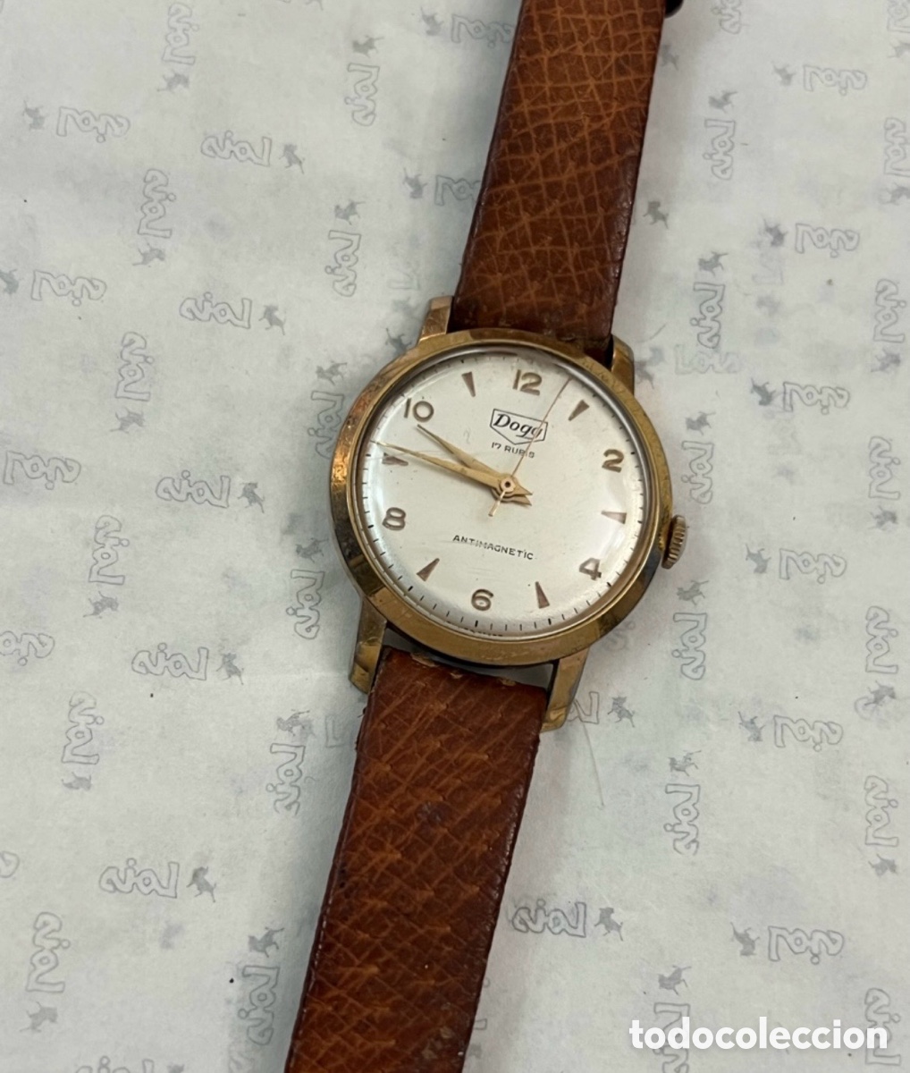Montres-bracelets: ✅ Reloj Doog 17 RUB&Iacute;S carga Manual vintage