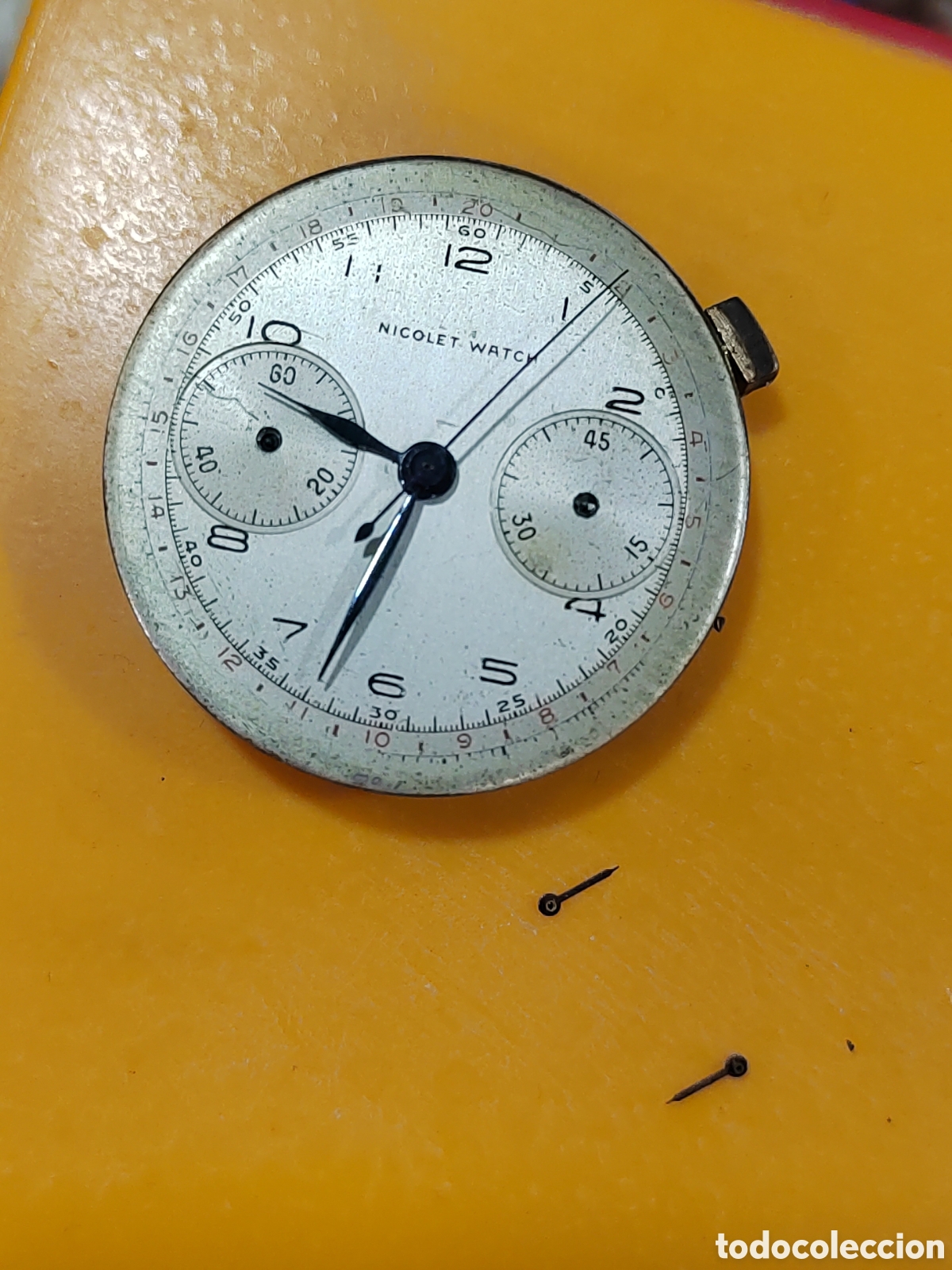 Relojes de pulsera: Antigua Maquinaria cron&oacute;grafo