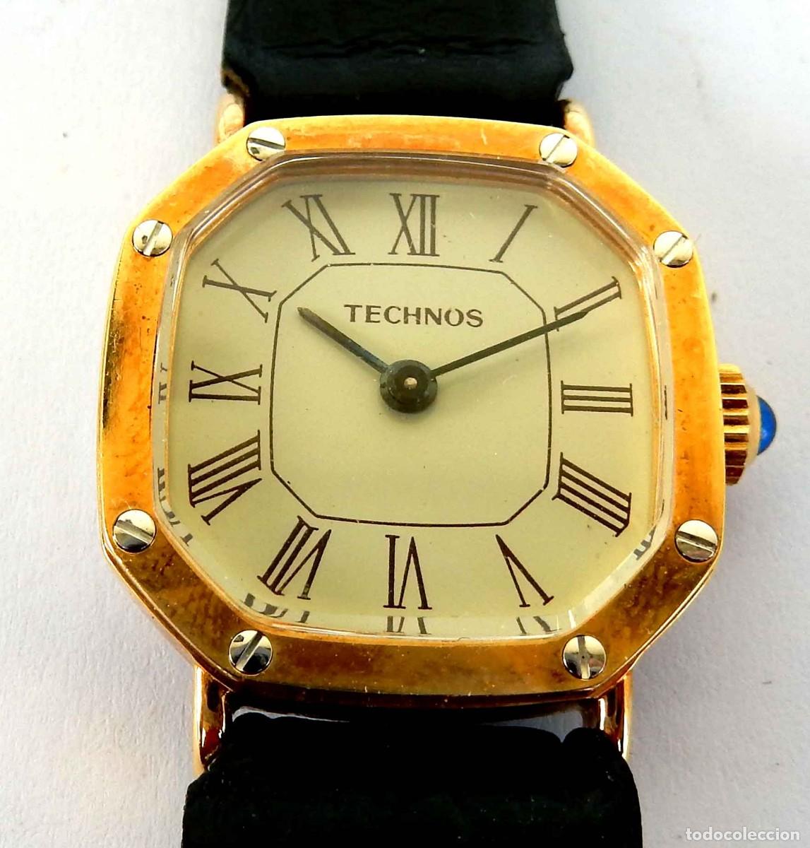 Montres-bracelets: Reloj TECHNOS - Swiss - se&ntilde;ora - vintage - cuerda - NOS