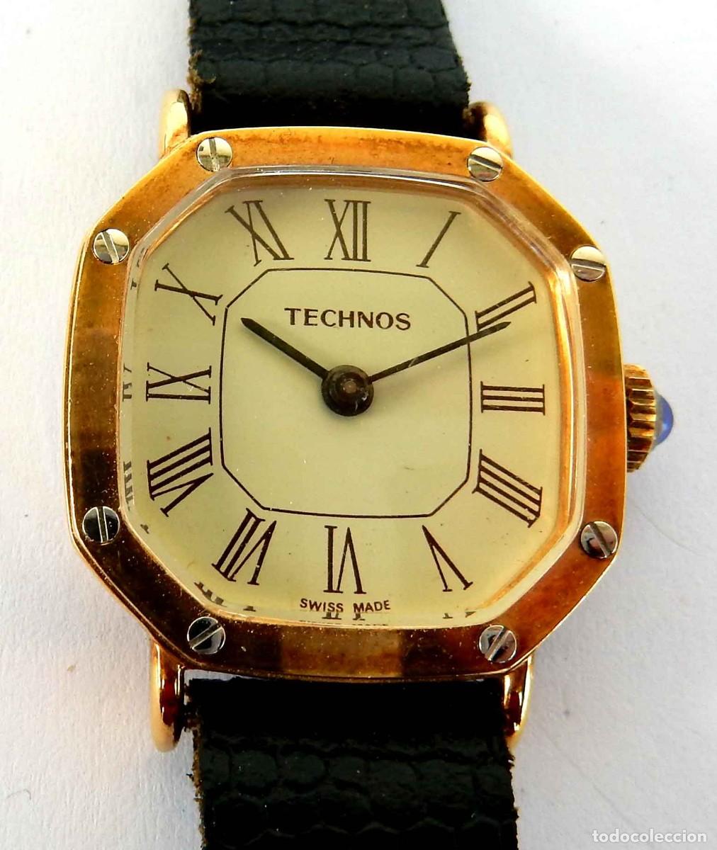 Montres-bracelets: Reloj TECHNOS - Swiss - se&ntilde;ora - vintage - cuerda - NOS