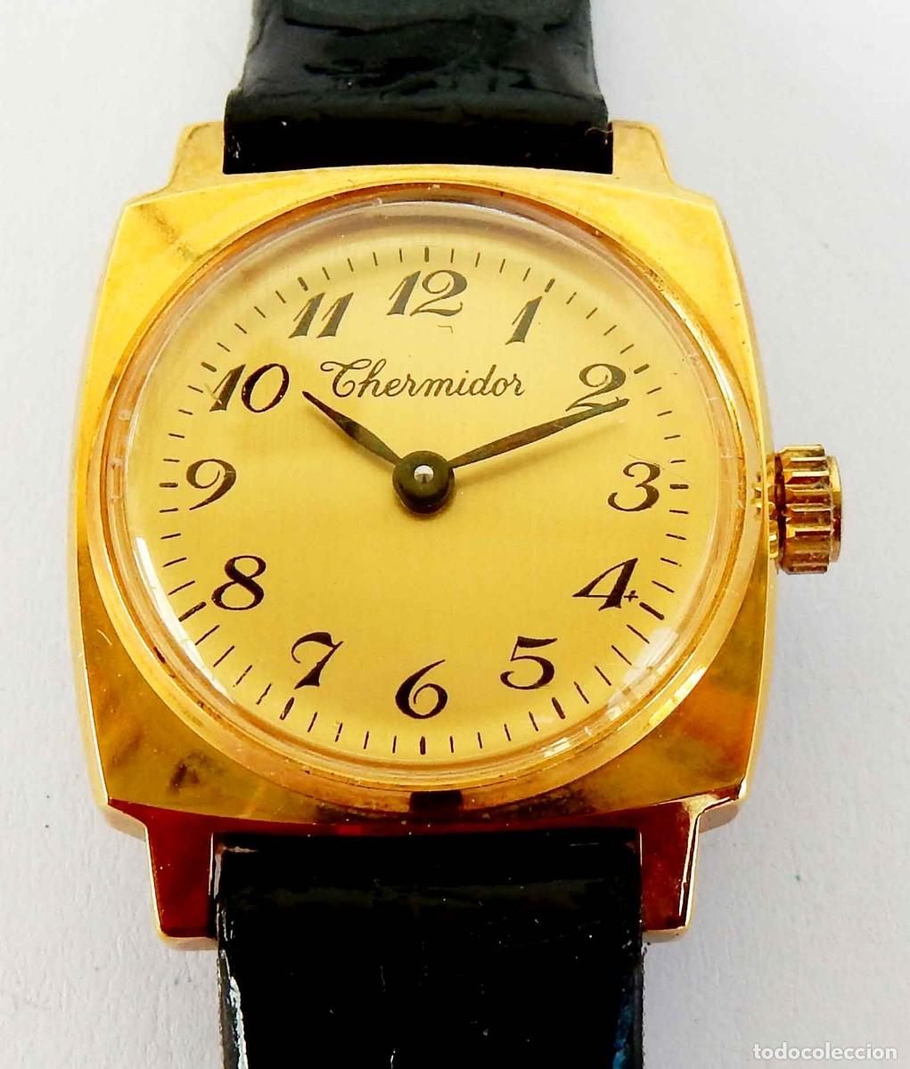 Relojes de pulsera: Reloj THERMIDOR - Swiss - se&ntilde;ora - vintage - cuerda - NOS