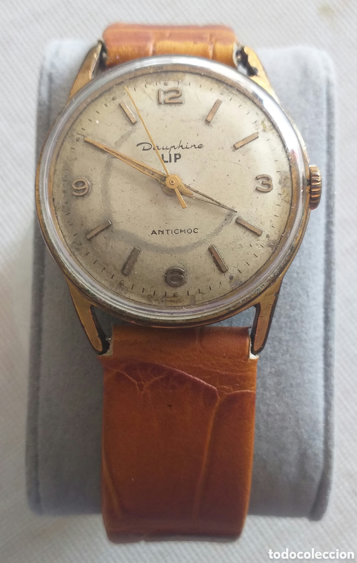 Relojes de pulsera: RELOJ LIP DAUPHINE ANTICHOC A&Ntilde;OS 60 MADE IN FRANCE