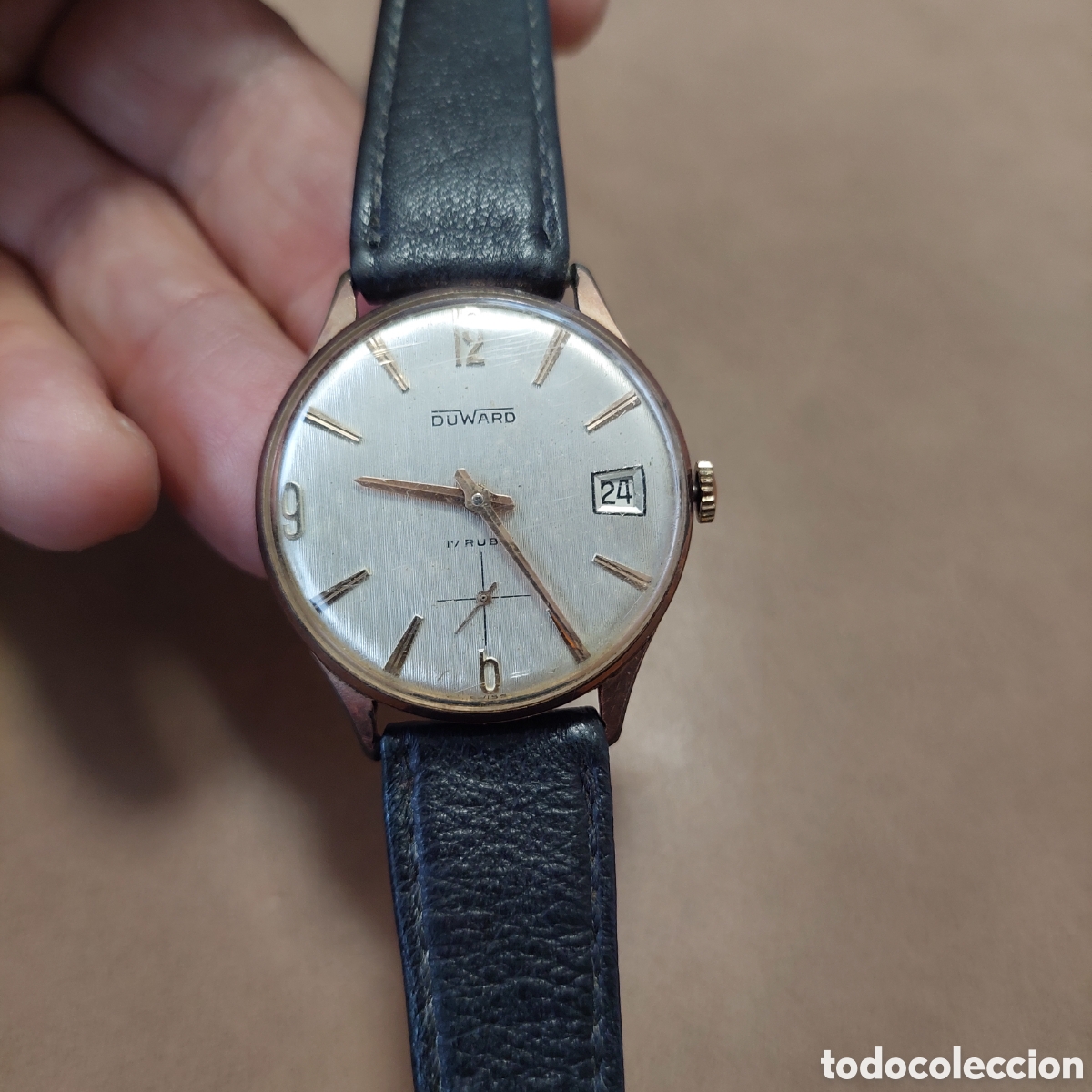 Relojes de pulsera: Reloj Duward 3400 dorado