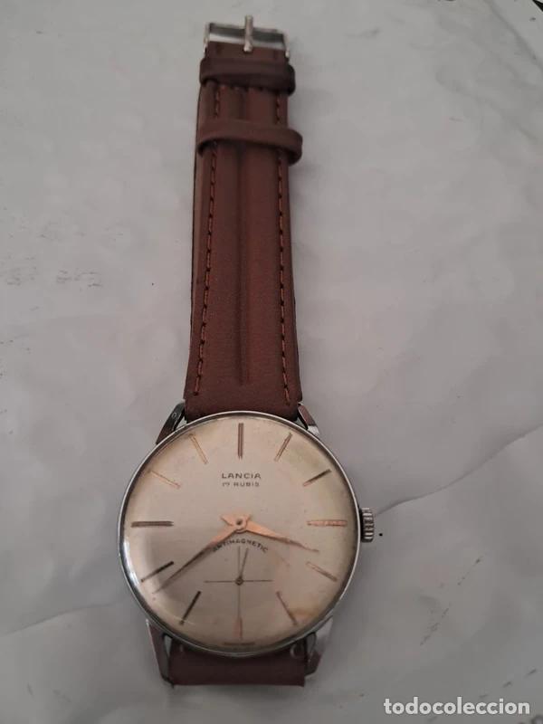 Relojes de pulsera: Lancia rel&oacute;gio de corda manual