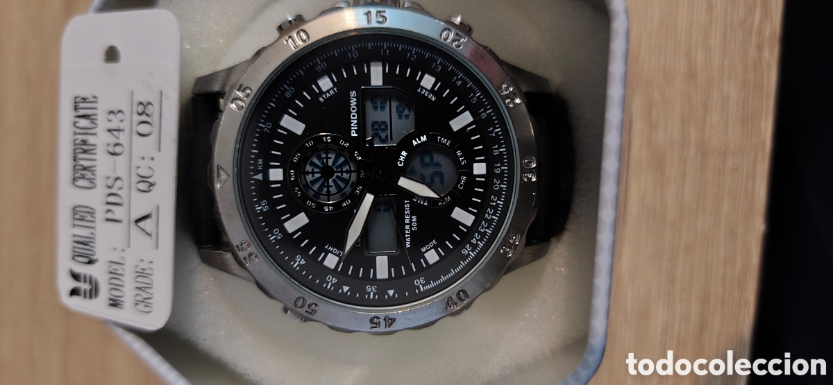Relojes de pulsera: Reloj pulsera autom&aacute;tico y digital - Foto 2