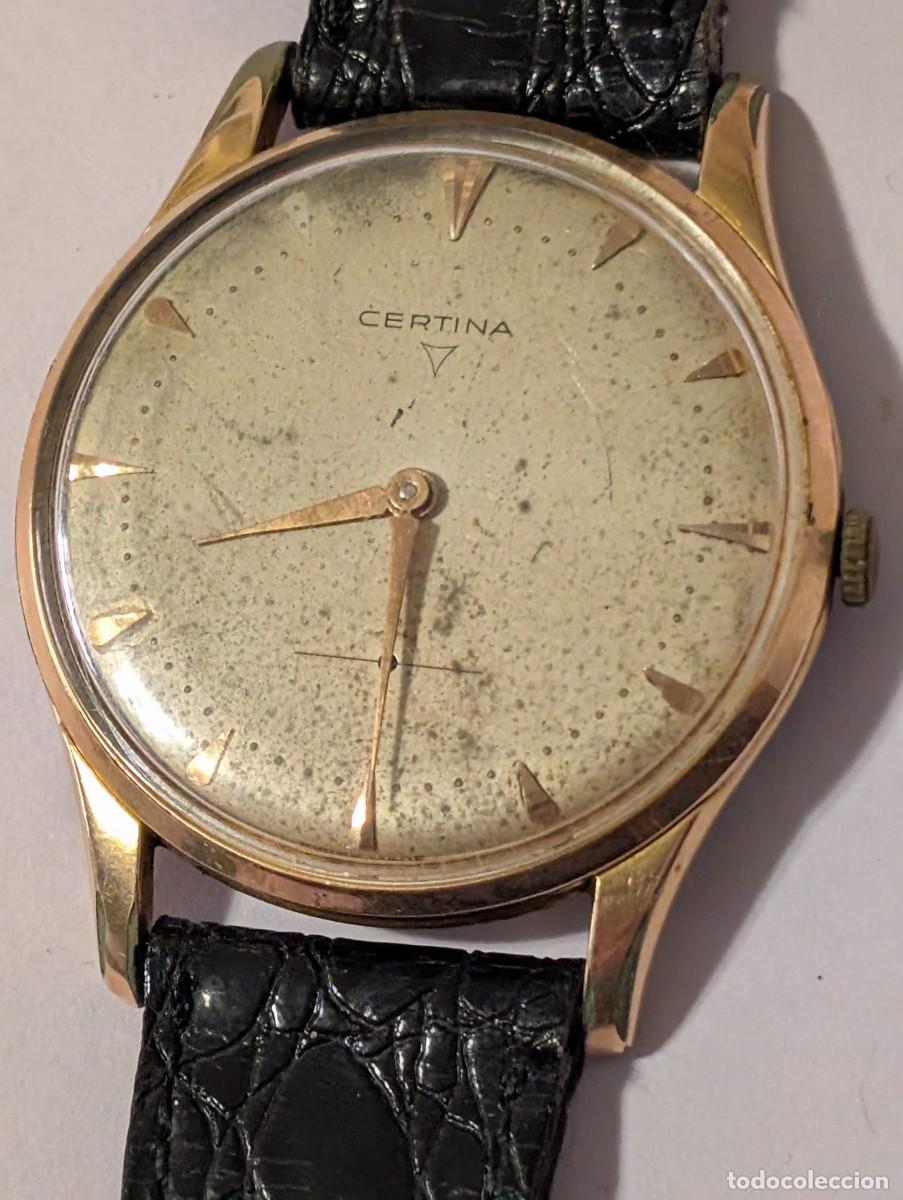 Relojes de pulsera: Reloj Certina Vintage A&ntilde;os 50 Hombre Funciona