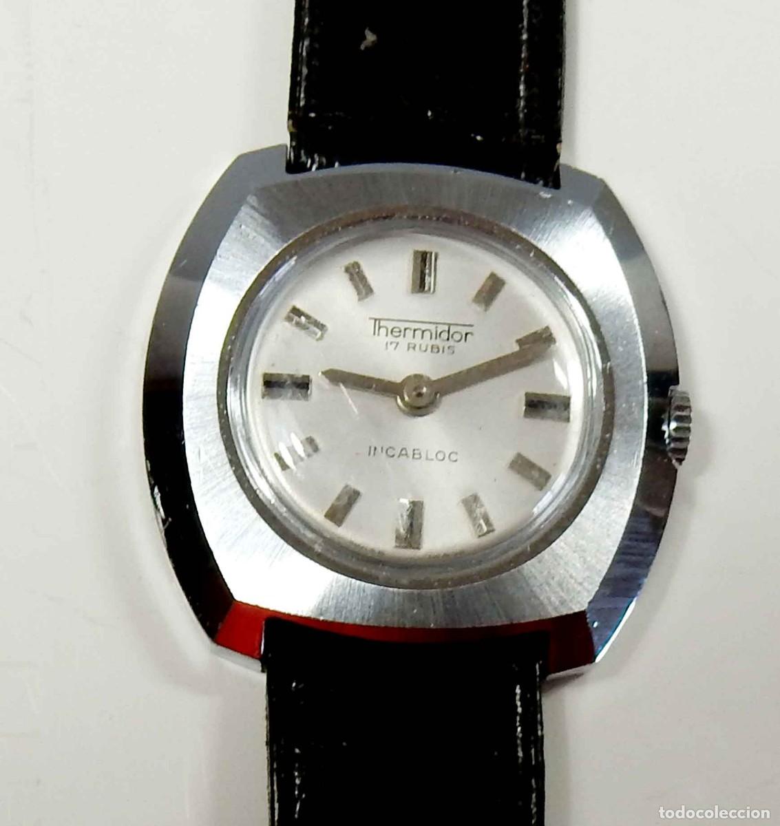 Relojes de pulsera: Reloj THERMIDOR - se&ntilde;ora - vintage - cuerda - NOS