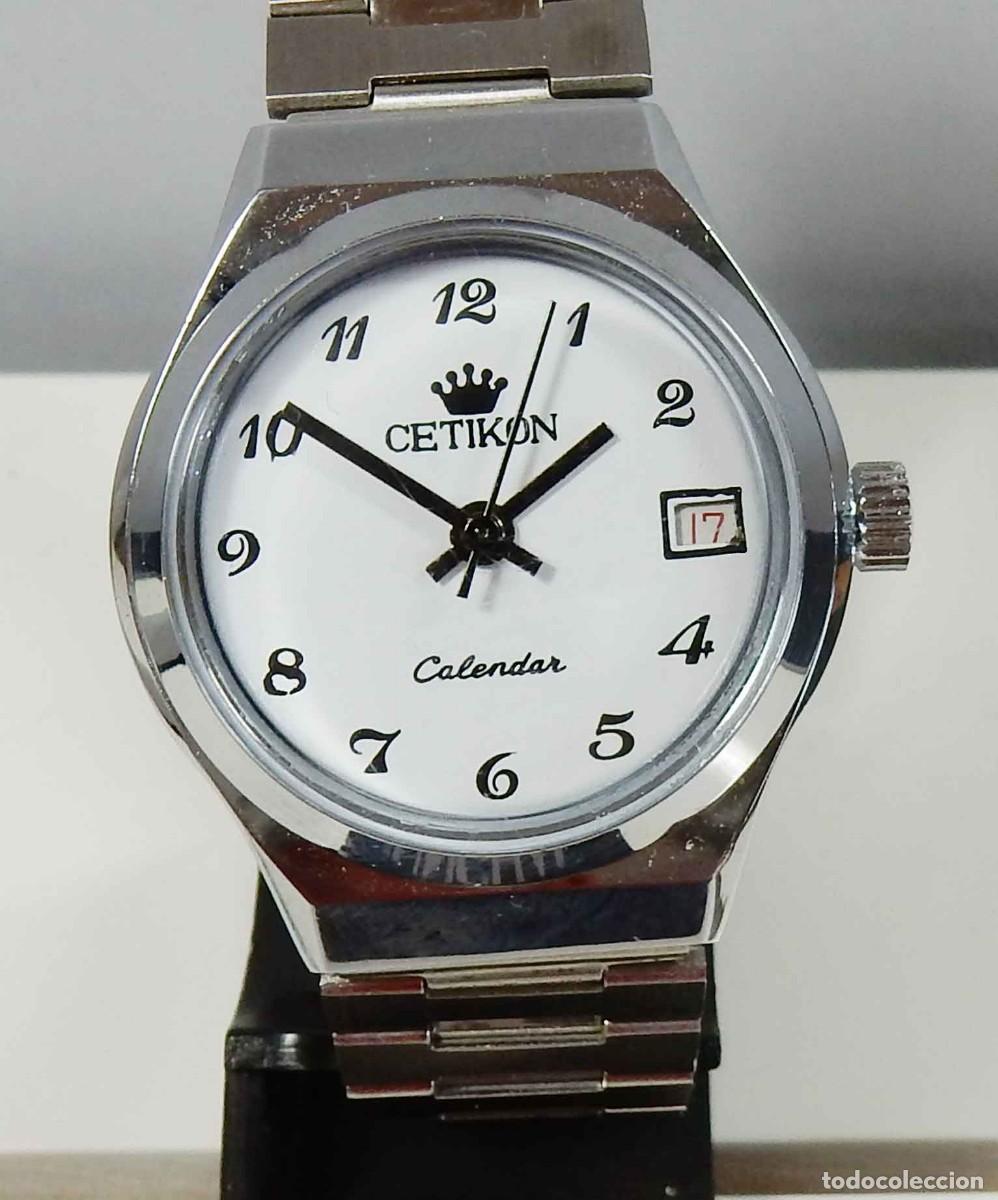 Relojes de pulsera: Reloj CETIKON - unisex - vintage - cuerda - NOS