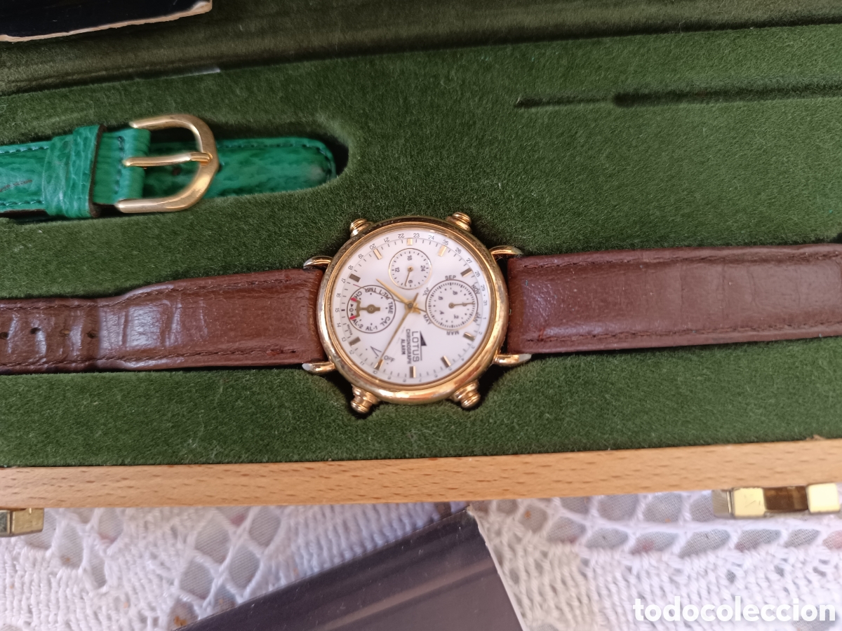 Relojes de pulsera: Reloj LOTUS en caja original, a&ntilde;os 90