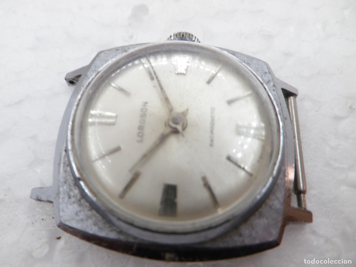Relojes de pulsera: &iexcl;MAGN&Iacute;FICO RELOJ MILITAR SUIZO VINTAGE! LORDSON &ndash; DIAL PLATEADO &ndash; CIRCUITO RONDA
