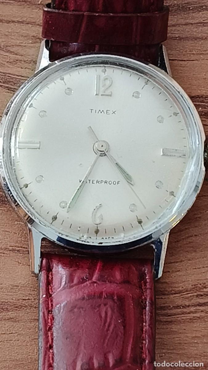 Relojes de pulsera: Montre homme m&eacute;canique Timex fonctionne r&eacute;vis&eacute;e par horloger bijoutier