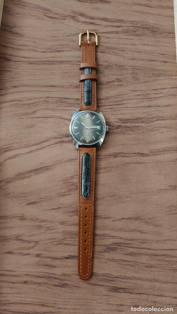 Relojes de pulsera: Montre homme m&eacute;canique suisse Thermidor fonctionne bon &eacute;tat r&eacute;vis&eacute;e par horloger