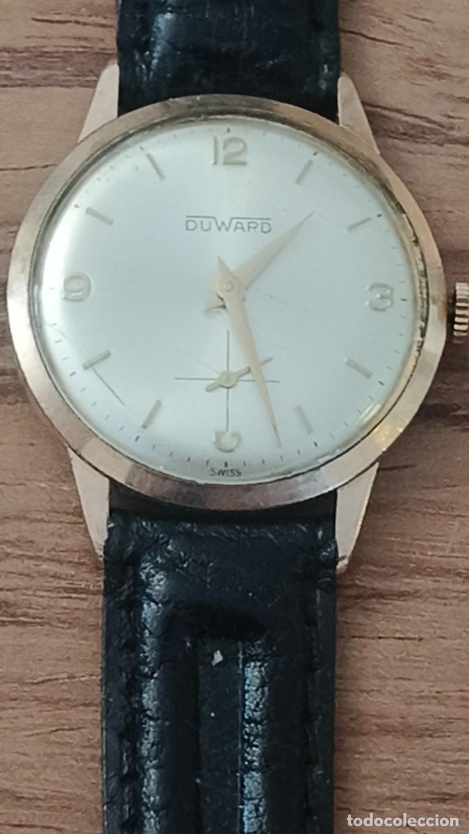 Relojes de pulsera: Montre homme m&eacute;canique suisse Duward fonctionne parfaitement revisee par horloger bijoutier