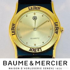 Relojes - Baume & Mercier: RELOJ LE ROY BY BAUME & MERCIER 1985 QUARTZ