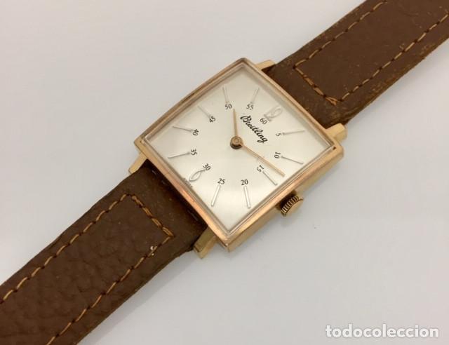 Relojes Breitling: BREITLING VINTAGE PLAQU&Egrave; ORO. - Foto 2
