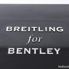Orologi- Breitling: CAJA, ESTUCHE EN BAQUELITA PARA RELOJ - MARCA BREITLING FOR BENTLEY - CAJA DE CARTÓN. Lote 322736623