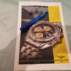 Relojes- Breitling: RELOJ BREITLING ANUNCIO PUBLICIDAD REVISTA 1992