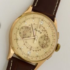 Relojes- Breitling: BREILTING VINTAGE CRONO ORO 18KTS.COMO NUEVO.. Lote 382233759