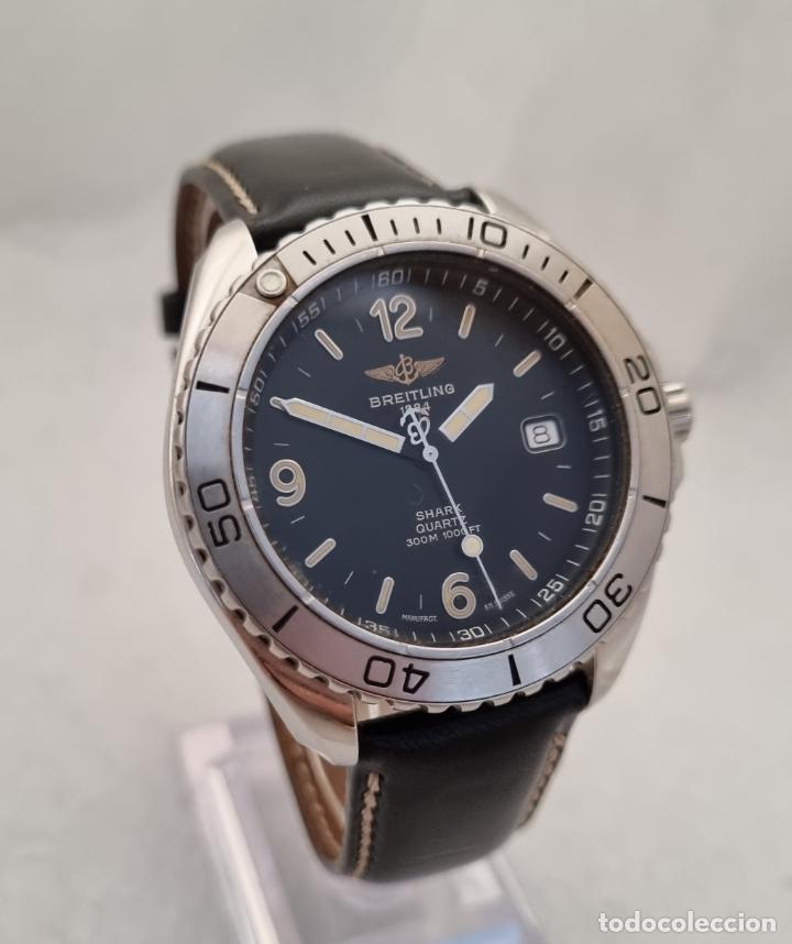 Breitling clearance shark quartz