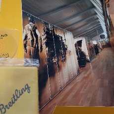 Relojes- Breitling: CARPETA PUBLICITARIA DE RELOJES BREITLING, PEGATINA Y ALFONBRILLA N 5