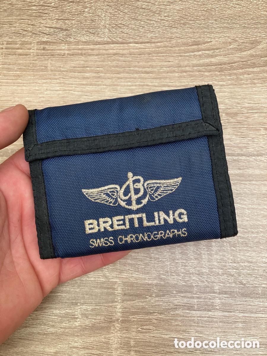 Relojes Breitling: Cartera Breitling vintage original - Foto 4