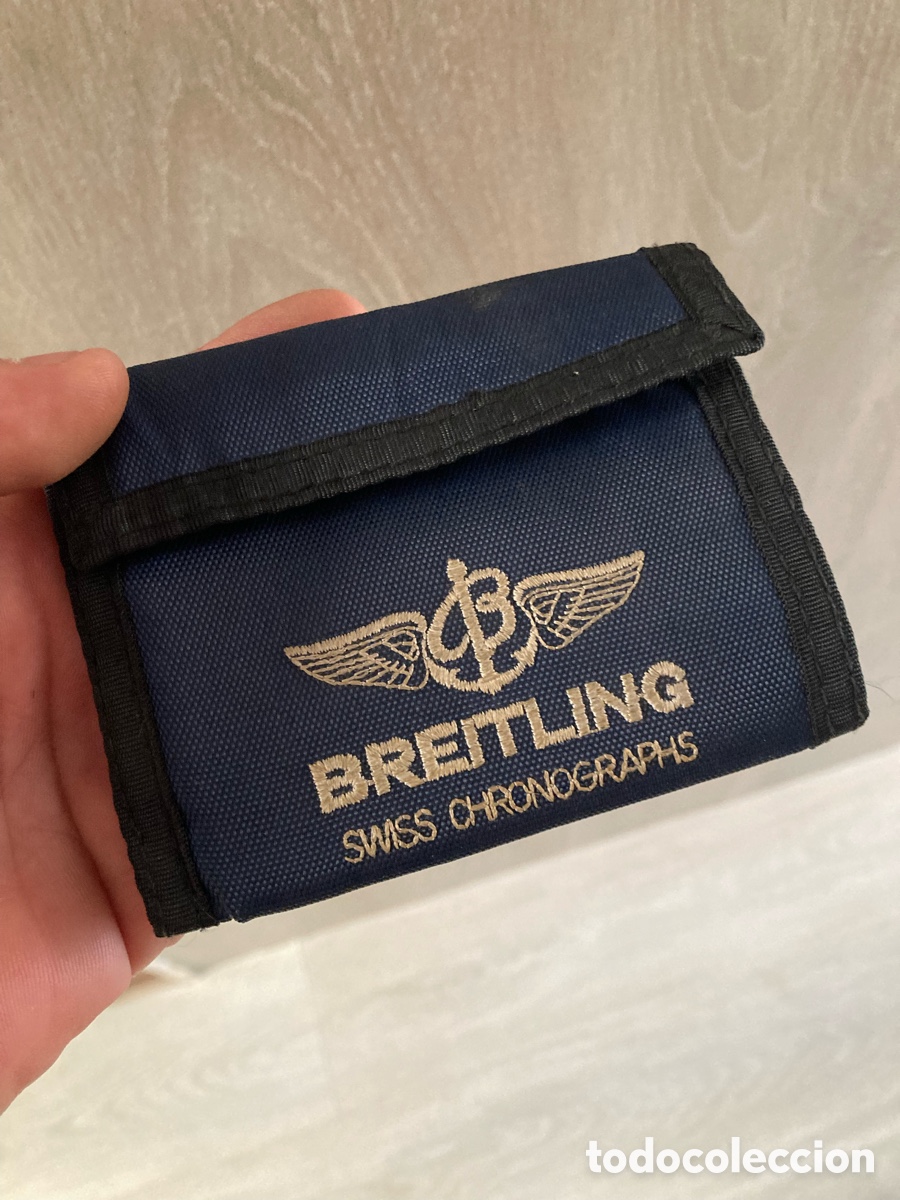 Relojes Breitling: Cartera Breitling vintage original - Foto 1