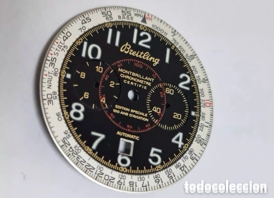 Montres- Breitling: Dial BREITLING MONTBRILLANT CHRONOMETRE CERTIFIE EDITION SPECIALE 100 ANS
