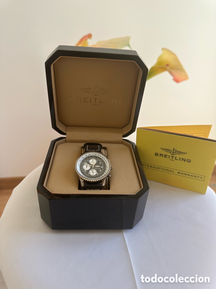 Relojes- Breitling: BREITLING NAVITIMER original rel&oacute;gio ano 2003 funcionamento impec&aacute;vel