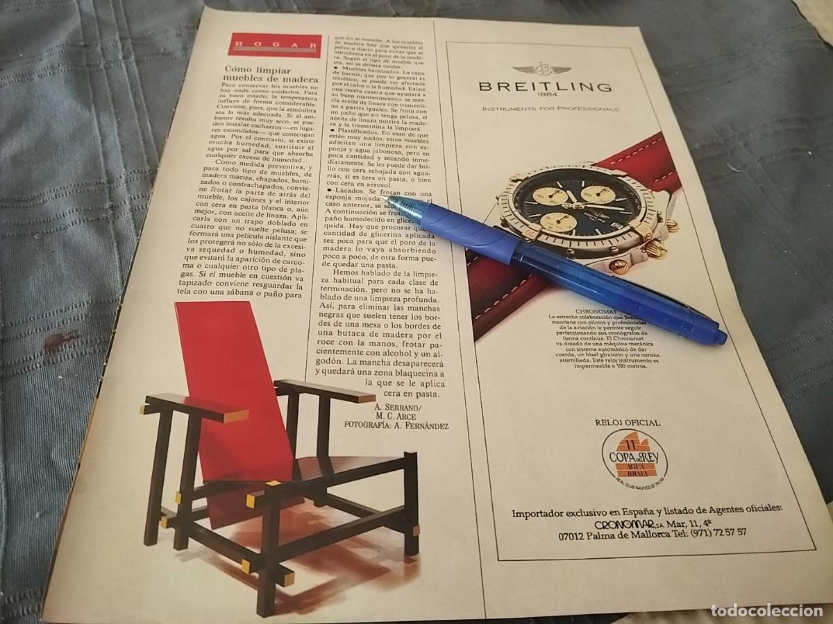 Relojes Breitling: LOTER&Iacute;A NACIONAL SORTEO EXTRAORDINARIO NAVIDAD ANUNCIO PUBLICIDAD REVISTA 1992 BONITO PARA ENMARCAR