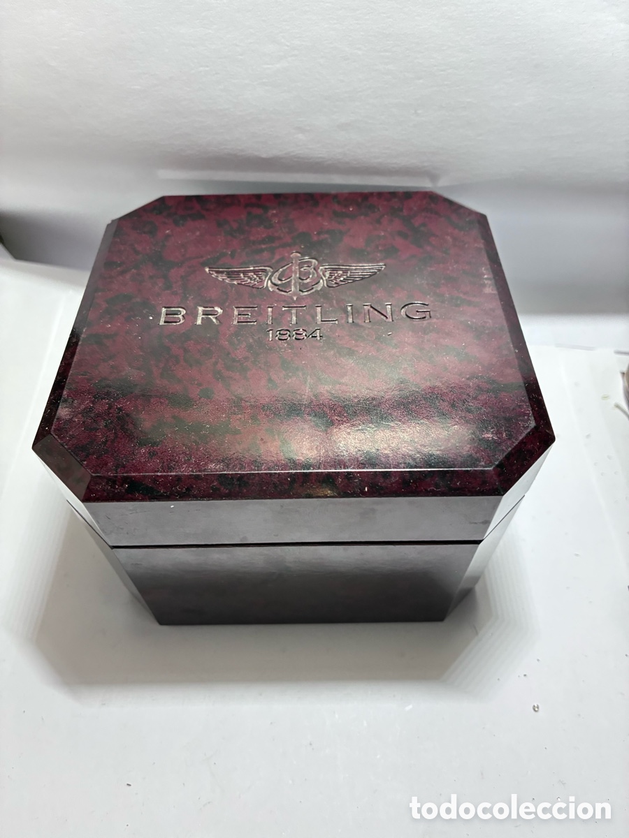 Relojes Breitling: Caja de reloj Breitling genuina baquelita