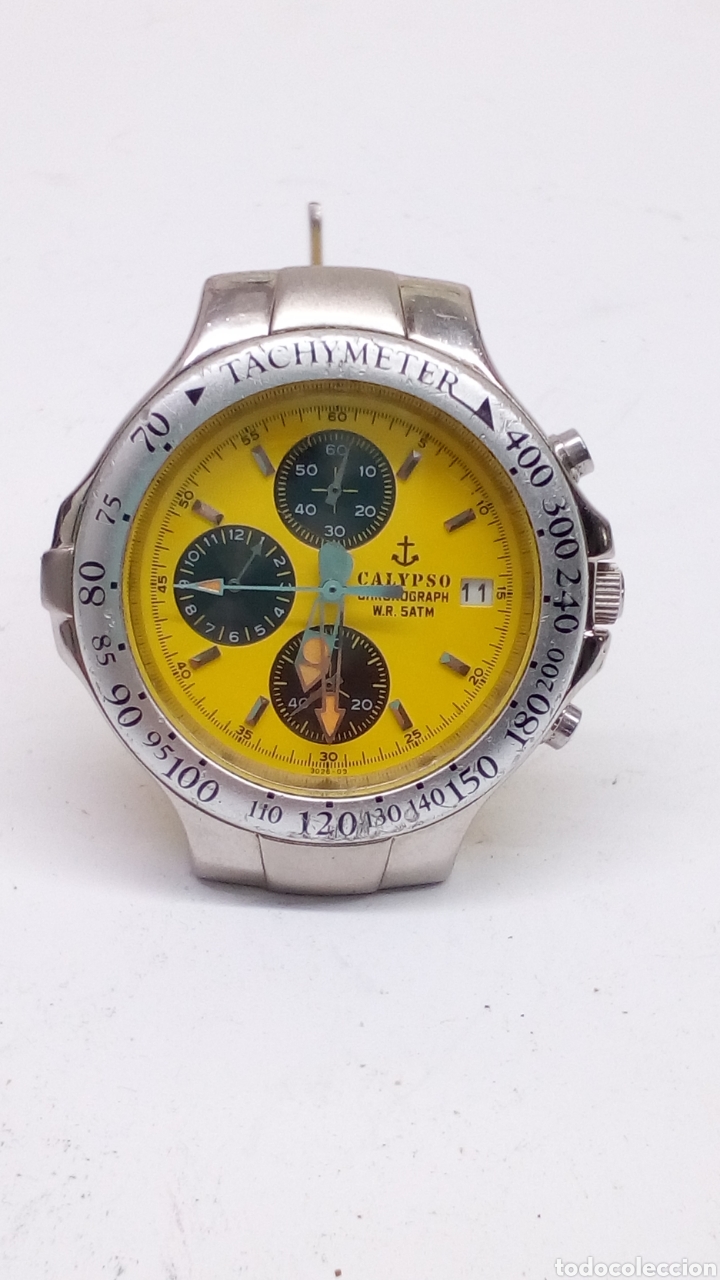 reloj calypso chronograph en funcionamiento - watches Calypso todocoleccion on Buy