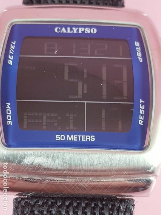 Relojes - Calypso: reloj calypso k5333-digital-como nuevo-mínimas señales de uso-40x46 mm-coleccionistas. - Foto 4 - 281792723