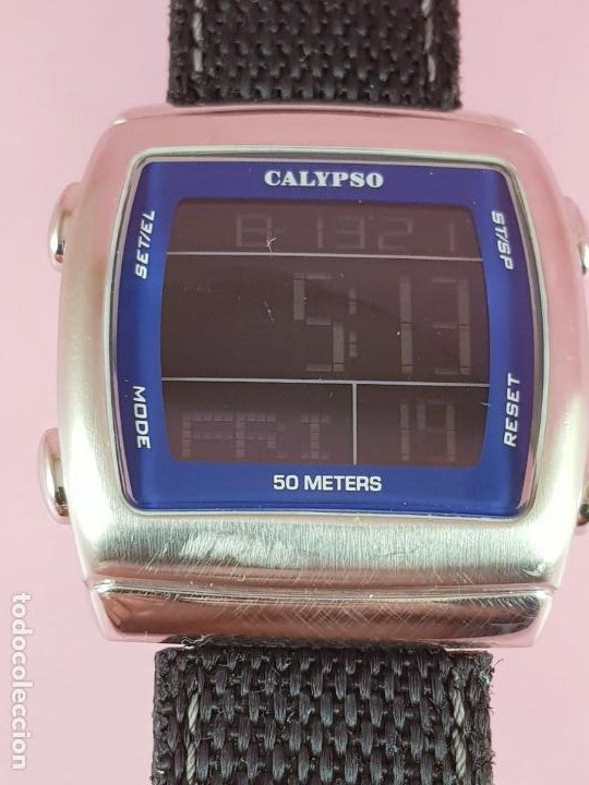 Relojes - Calypso: reloj calypso k5333-digital-como nuevo-mínimas señales de uso-40x46 mm-coleccionistas. - Foto 6 - 281792723