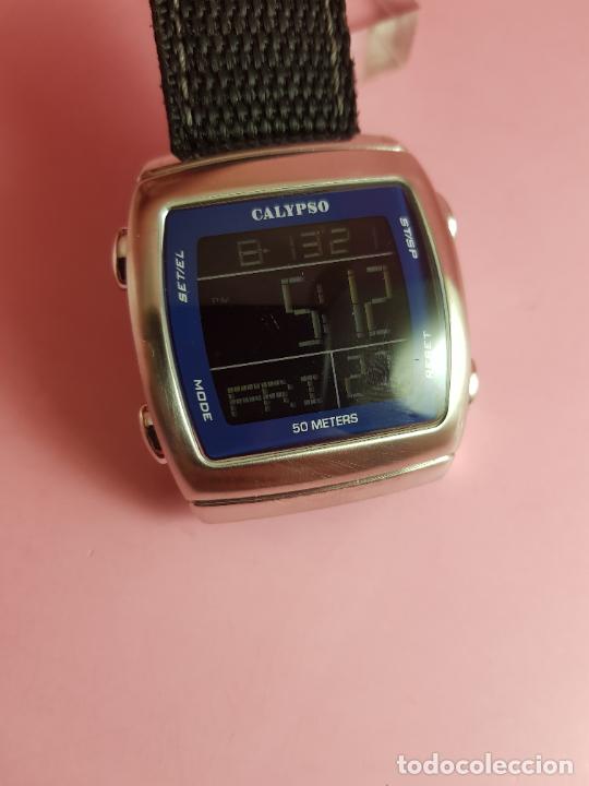 Relojes - Calypso: reloj calypso k5333-digital-como nuevo-mínimas señales de uso-40x46 mm-coleccionistas. - Foto 8 - 281792723