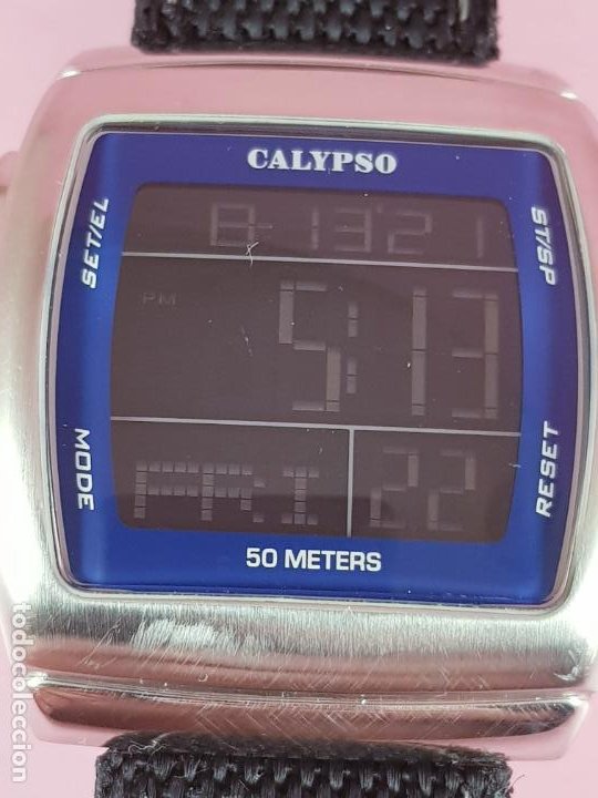 Relojes - Calypso: reloj calypso k5333-digital-como nuevo-mínimas señales de uso-40x46 mm-coleccionistas. - Foto 2 - 281792723
