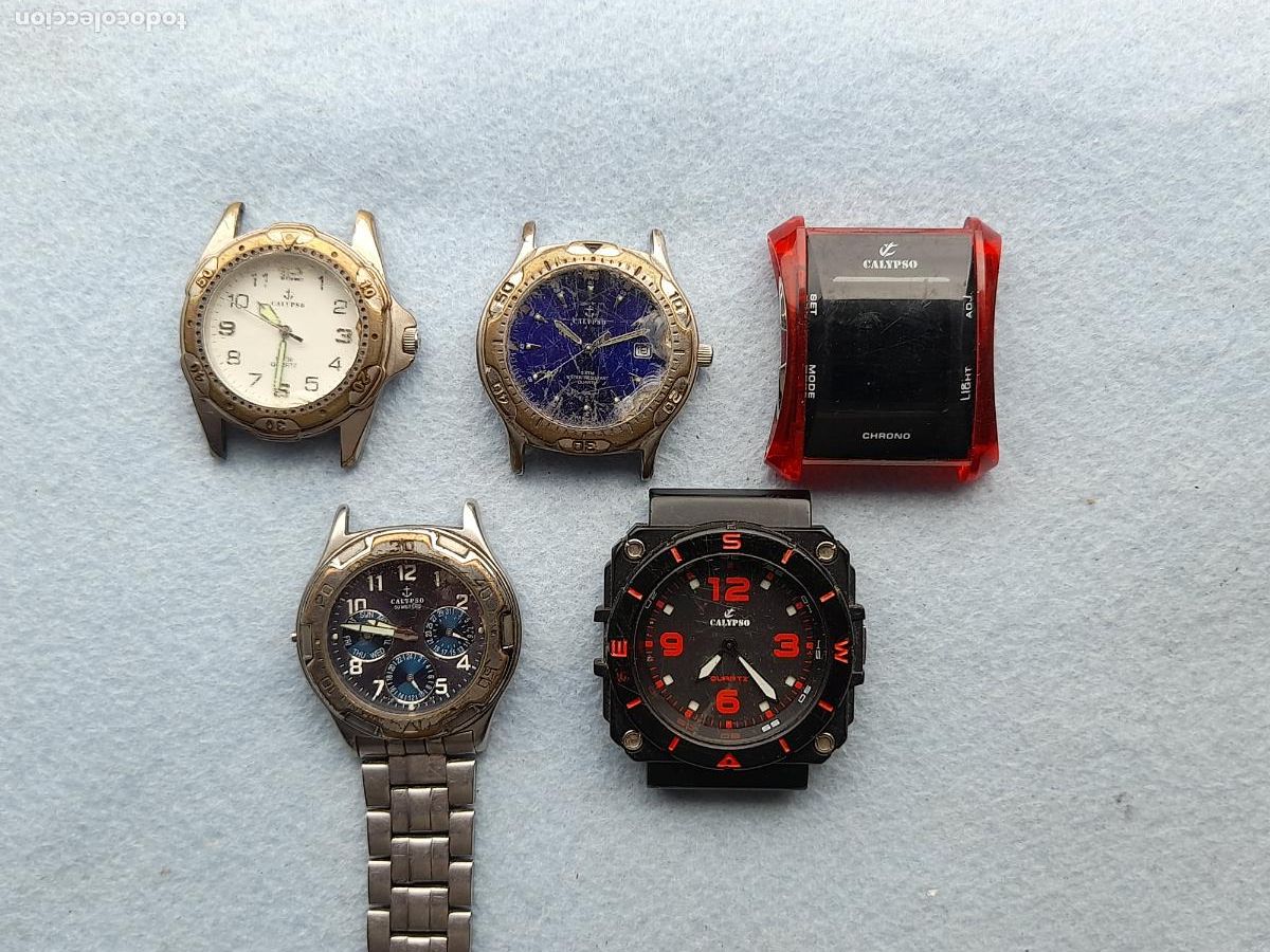 Watches - Calypso: Calypso. Lote de 4 Relojes de Cuarzo para Caballero.
