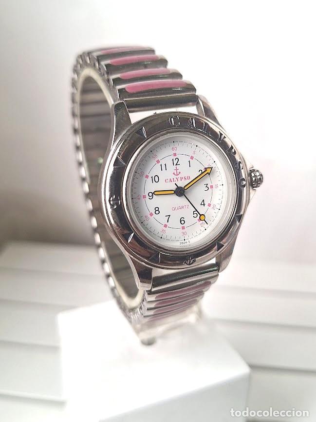 Relojes - Calypso: Reloj Calypso Mujer Rosa y Plateado