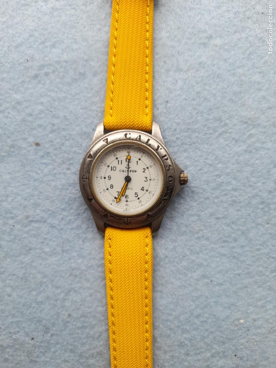 Relojes - Calypso: Reloj Marca Calypso de Cuarzo para Caballero. Funcionando.