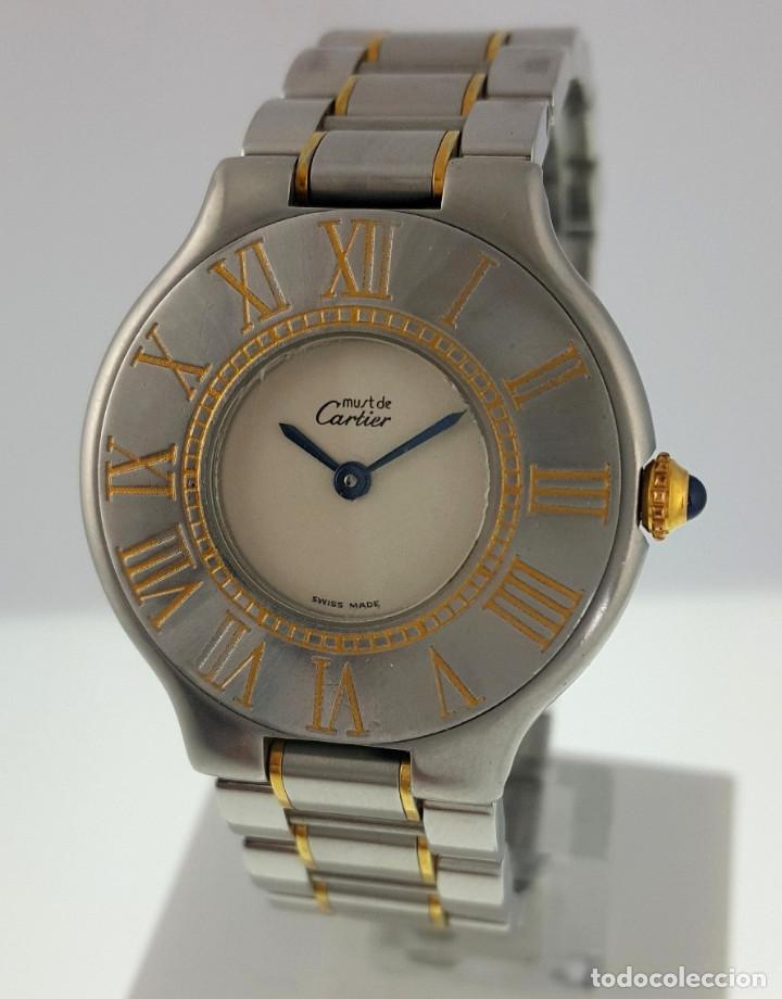 Relojes - Cartier: CARTIER MUST VANDÒME MUJER GRANDE ¡¡COMO NUEVO!! - Foto 1 - 198578930