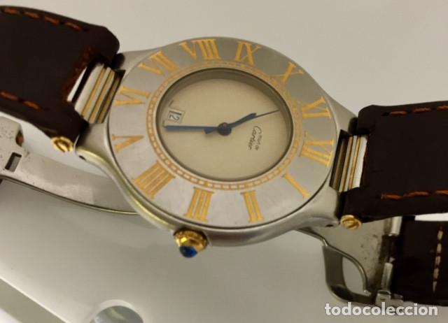 Relojes - Cartier: CARTIER MUST RONDE.HOMBRE.COMO NUEVO. - Foto 4 - 278422713