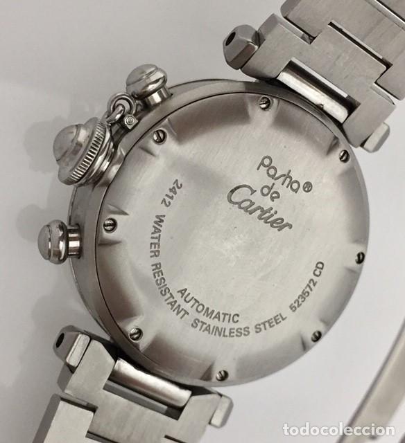 Relojes - Cartier: CARTIER PASHA CRONO TRICOMPAS DATE ATOMATIC ¡¡COMO NUEVO!! - Foto 4 - 286899078