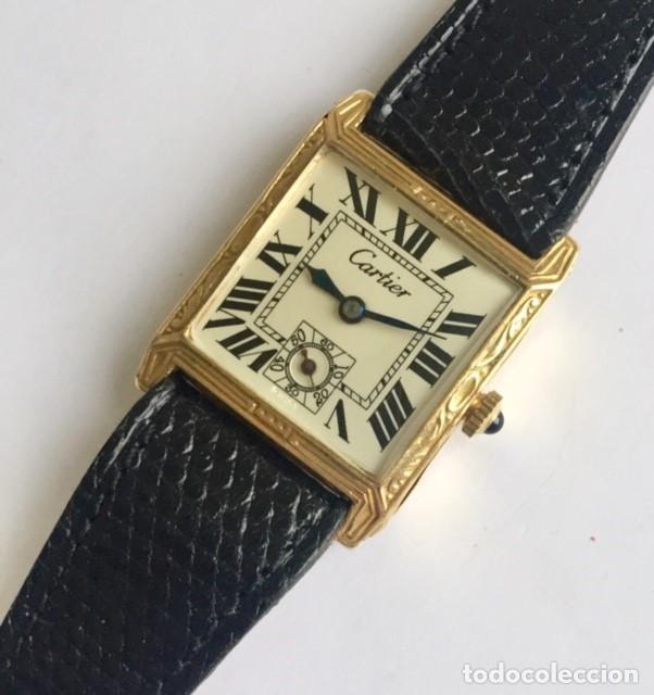 Relojes - Cartier: CARTIER VINTAGE ORO 18KTS.COMO NUEVO.MUJER - Foto 2 - 303058383