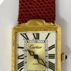 Relojes - Cartier: CARTIER PLAQUÈ ORO VINTAGE MUJER.EPOCA ART-DÈCO.. Lote 306300343
