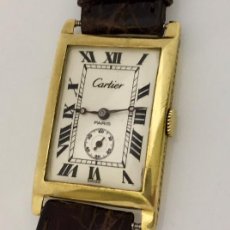 Relojes - Cartier: CARTIER TANK ORO 18KTS.COMO NUEVO. Lote 360005930