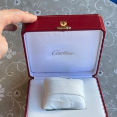 Relojes - Cartier: ELEGANTE CAJA CARTIER RELOJ COWA0043 ESTUCHE GRANDE COLECCION
