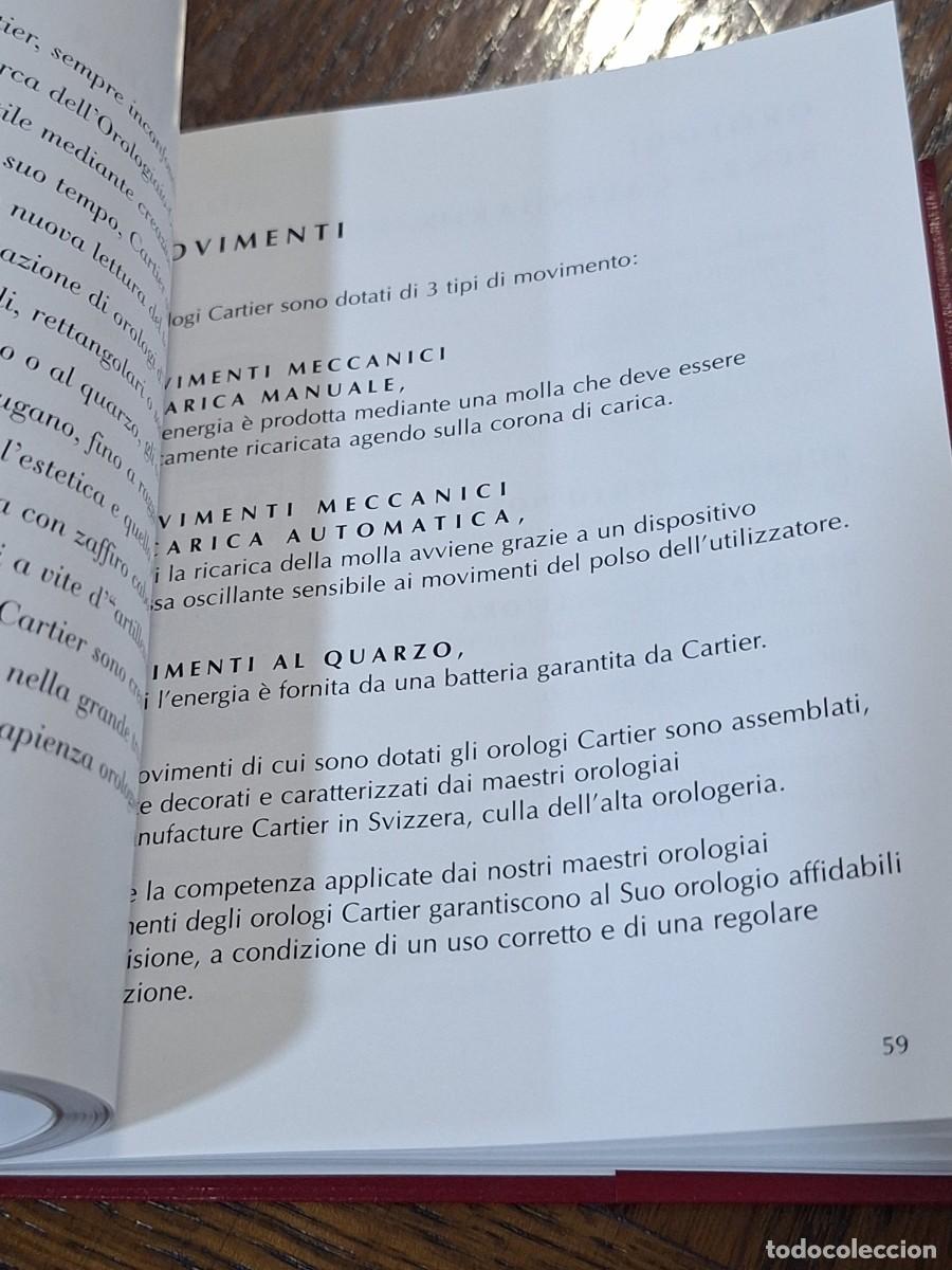 Relojes - Cartier: Libro de instrucciones relojes Cartier - Foto 16