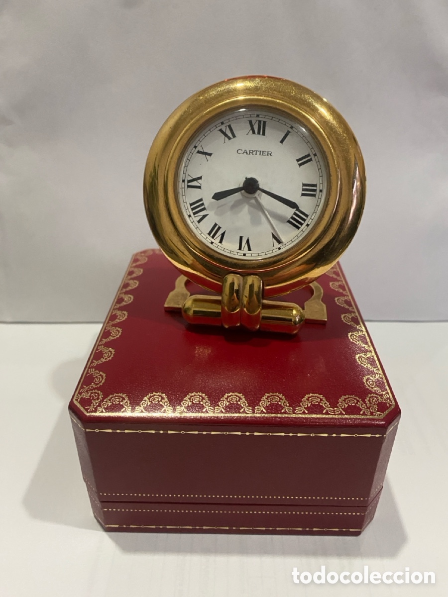 Relojes - Cartier: Rel&oacute;gio dourado Cartier