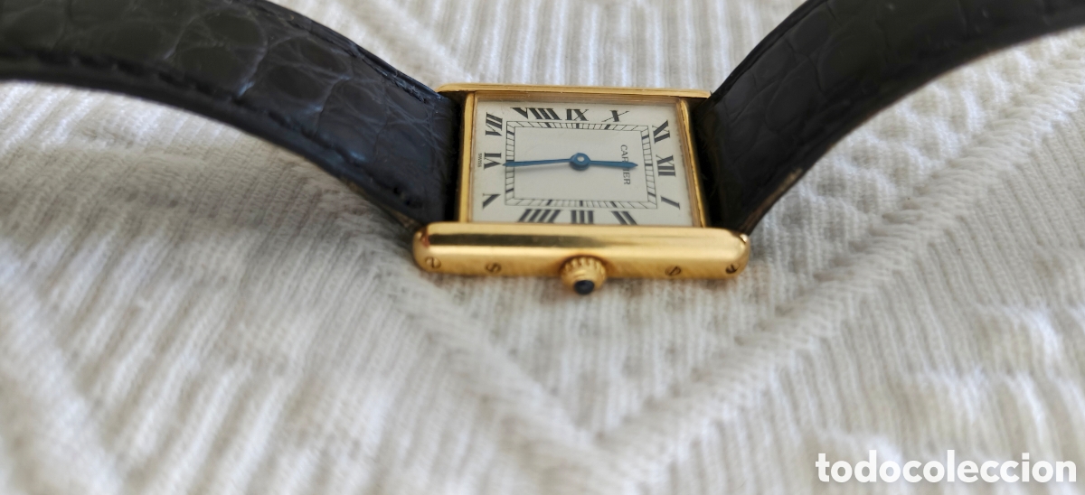 Relojes - Cartier: CARTIER TANK EN ORO DE 18 QUILATES | UN ICONO HIST&Oacute;RICO DE LA RELOJER&Iacute;A, DISE&Ntilde;ADO POR LOUIS CARTIER