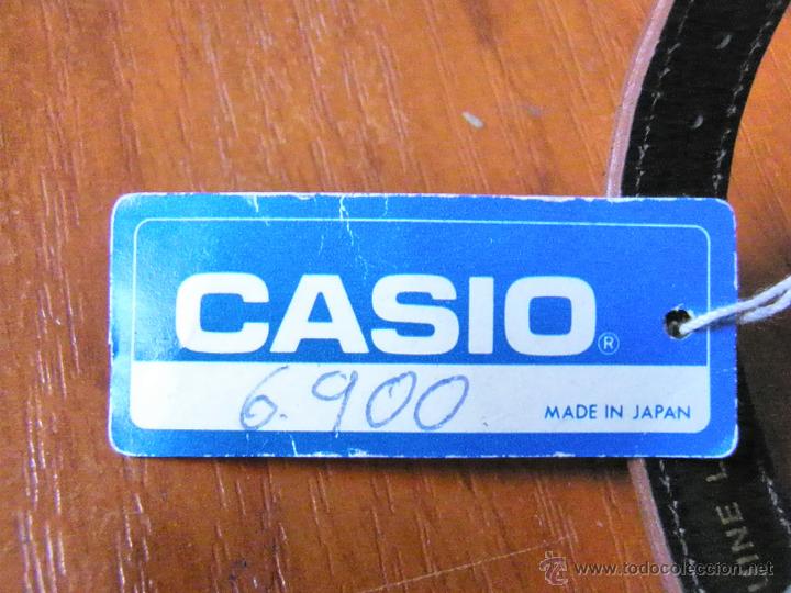 Relojes - Casio: RELOJ VINTAGE CASIO defectuoso CORREA CUERO - Foto 7