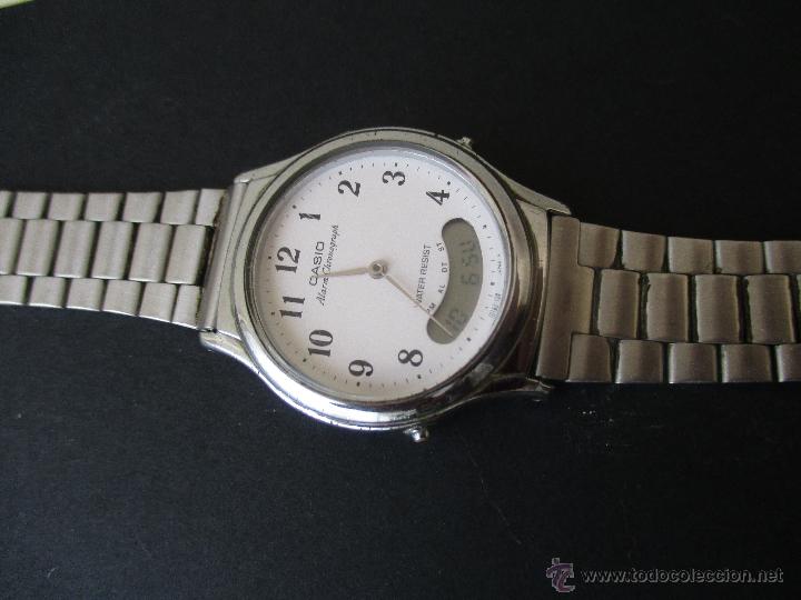 Relojes - Casio: RELOJ CASIO METAL PLATEADO ALARM CHRONOGRAF - Foto 2